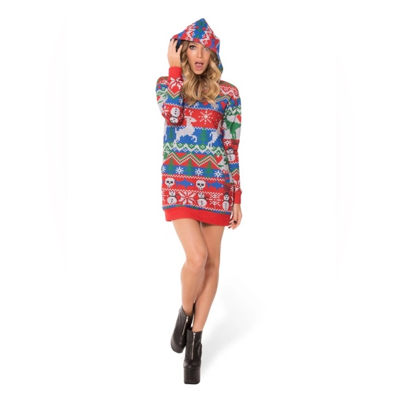 Blackmilk - XL - Not Actually Knitted - Slouchy - Ugly Christmas Sweater - Picture 1 of 9